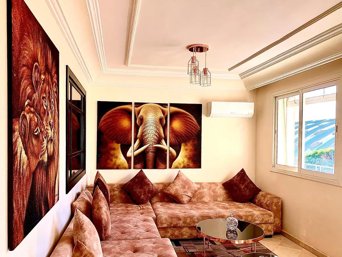 Sab 9 - Great View Over Hassan Mosque. Luxurious 3 Bedrooms & 2,5 Bathrooms الدار البيضاء شقة الدار البيضاء